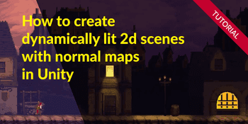 How to create dynamically lit 2d pixel art scenes with Unity
