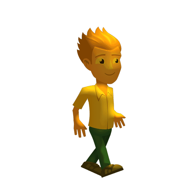 Sprite light effects with normal maps: Yellow light