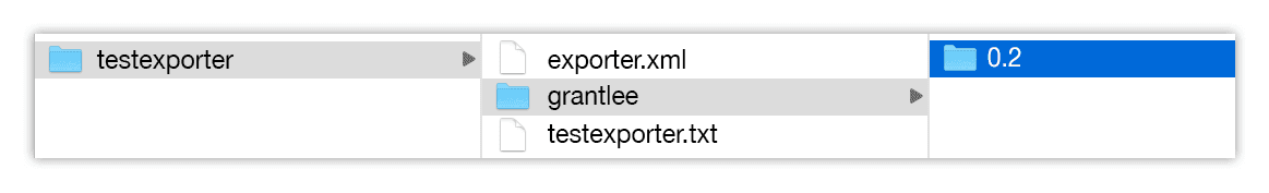TexturePacker Documentation: Custom exporter - folder structure