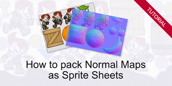 Packing normal maps into sprite sheets