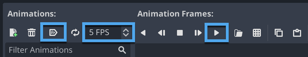 Start the animation