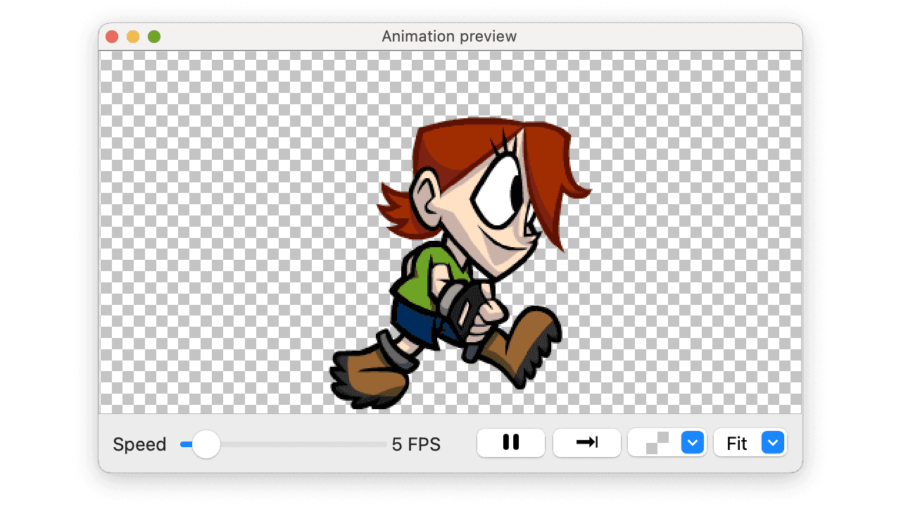 Preview sprite animations while editing your pivot points.
