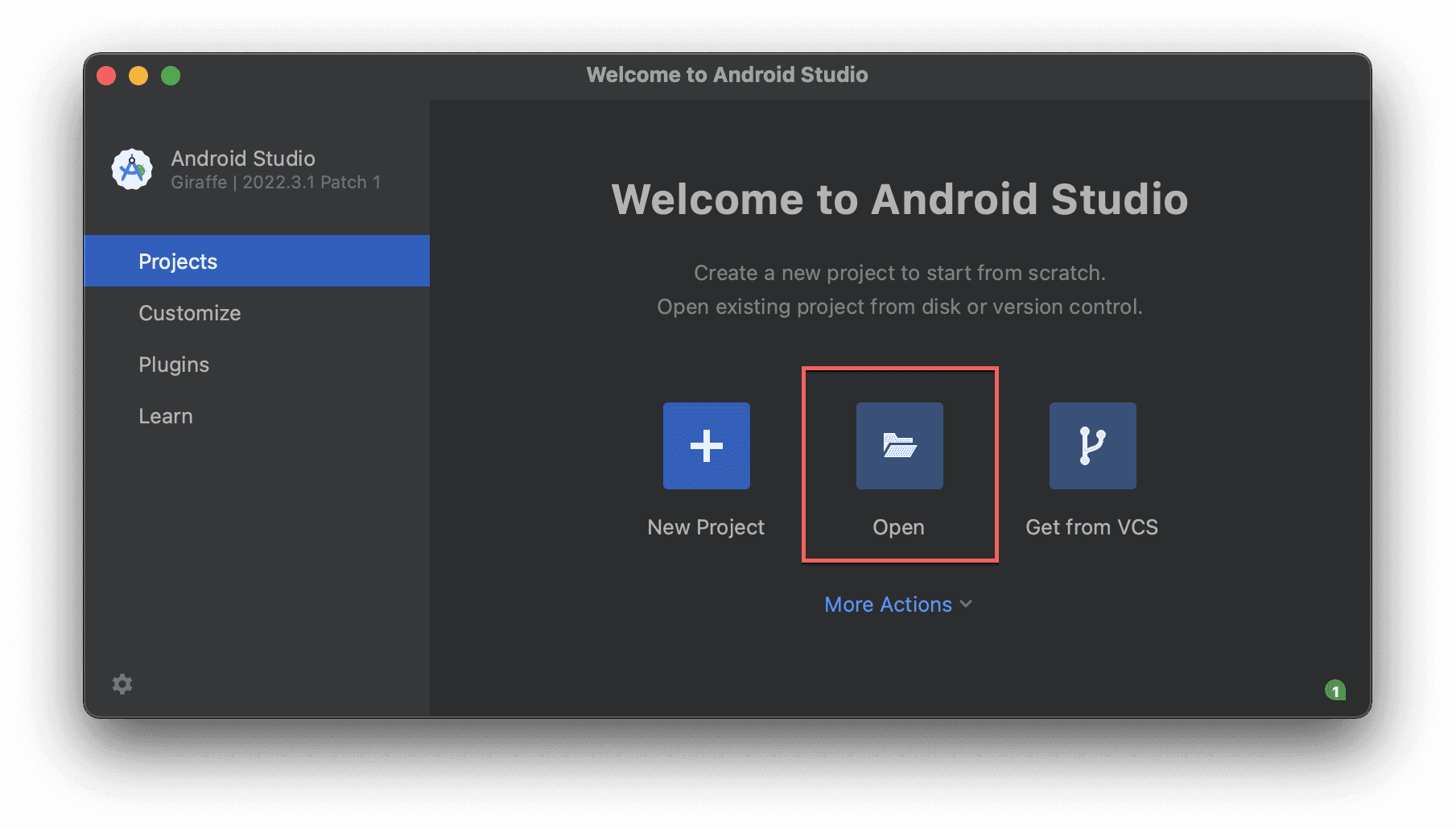 Import libgdx project into AndroidStudio