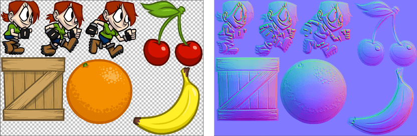 normal map packing title